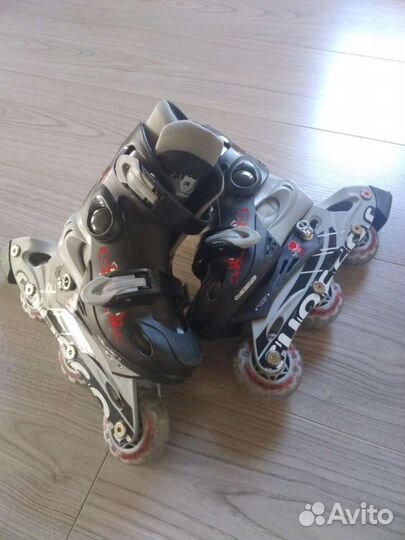 Роликовые коньки детские раздвижные