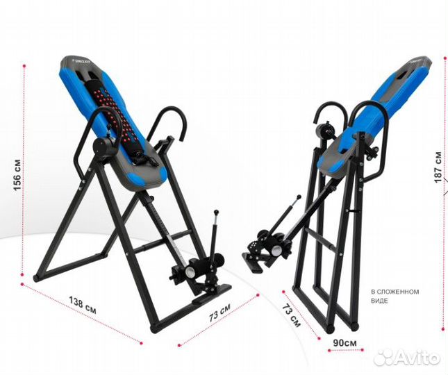 Инверсионный стол unixfit IV-180M itiv180M