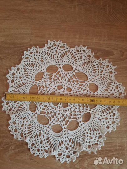 Салфетка вязаная крючком