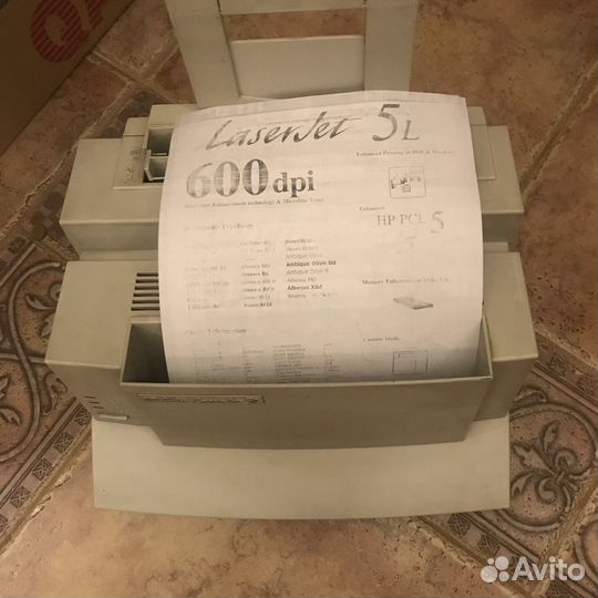 Принтер HP 5L
