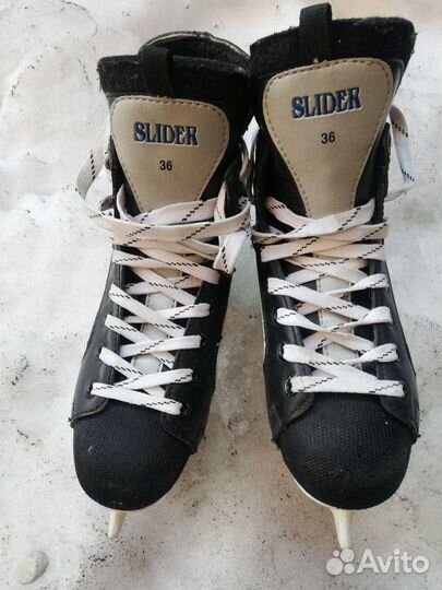 Коньки хоккейные Atemi 36 размер