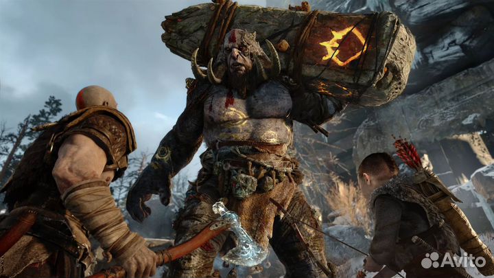 God of war диск игра ps4 ps5