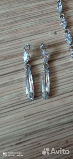 Подвеска и серьги набор