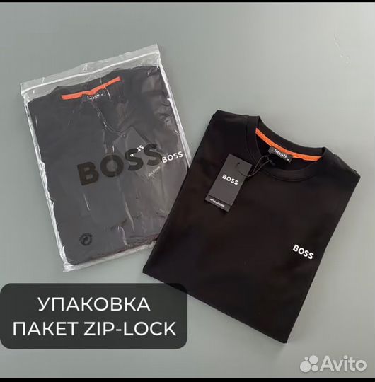 Футболка мужская boss Турция