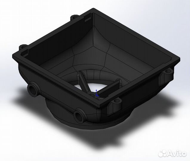 Корпус воздушного фильтра мотоцикл Урал