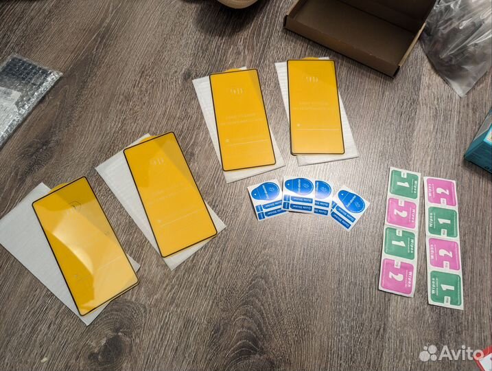 Защитные стекла Xiaomi Redmi Note9s/Note9Pro(4 шт)