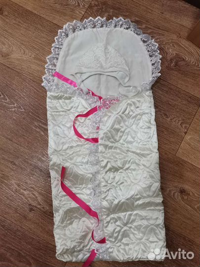 Конверт на выписку летний для девочки