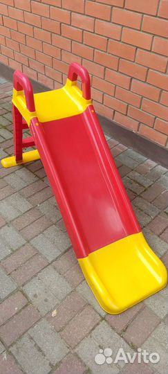 Детская горка пластиковая бу