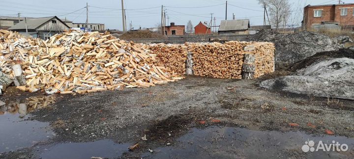 Дрова березовые колотые