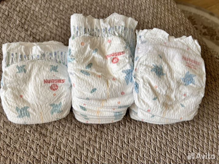 Памперсы huggies для новорожденных