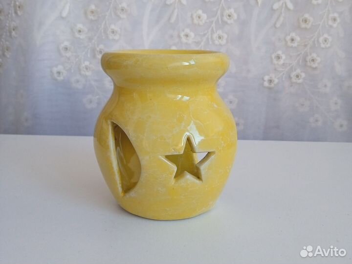 Аромалампа желтая