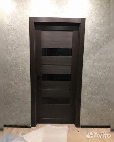 Дверь межкомнатная Паралель венге