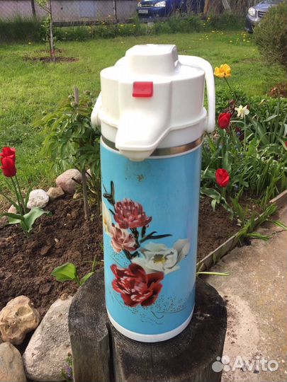 Термос пневматический 2л