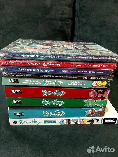 Комиксы Рик и Морти Rick And Morty