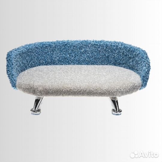 Лежанка диван для кошек и собак ковролин 60*40 см