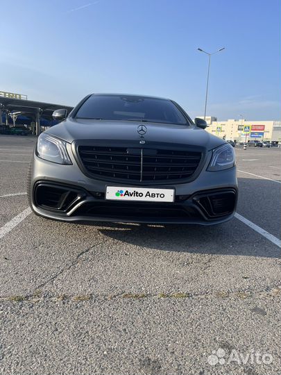 Mercedes-Benz S-класс 3.0 AT, 2018, 55 000 км