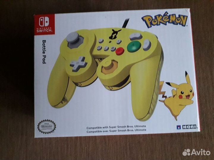 Геймпад Проводной Hori Battle Pad Pikachu (hori)