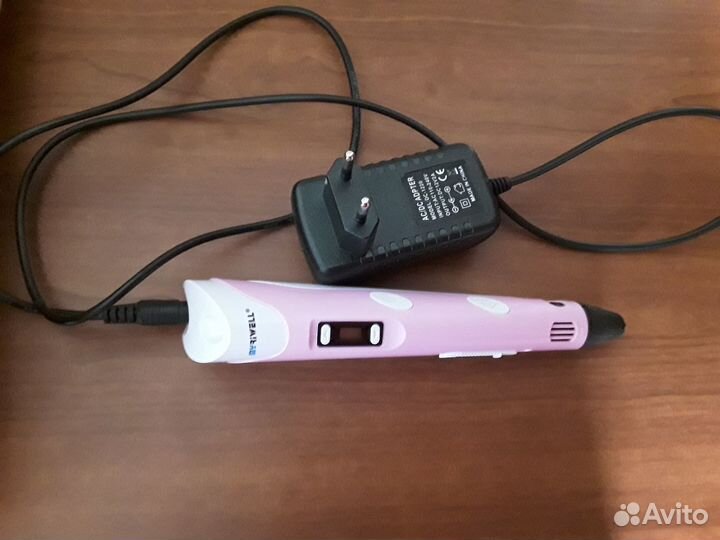 3D ручка + разноцветный пластик