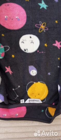 Флисовая кофта 104 новая crockid