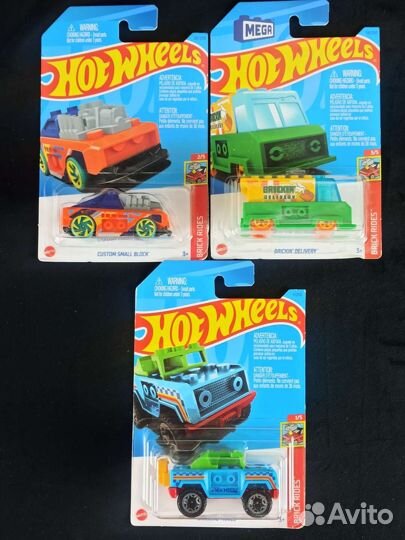 Hot wheels Brick Rides Lego set