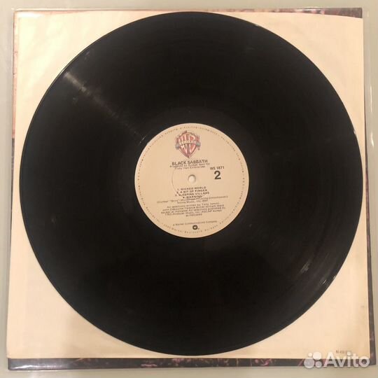 Black Sabbath lp 1970 год
