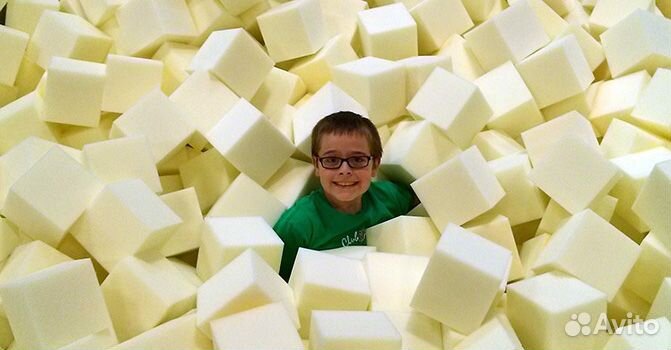 Поролоновые кубики