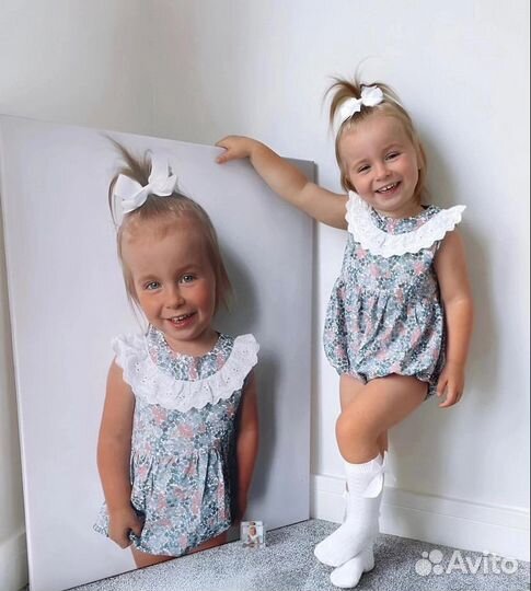 Портрет по фото на холсте, Печать на холсте