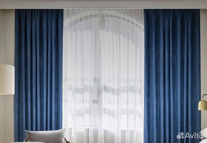 Продам новые велюровые (велюровые) шторы