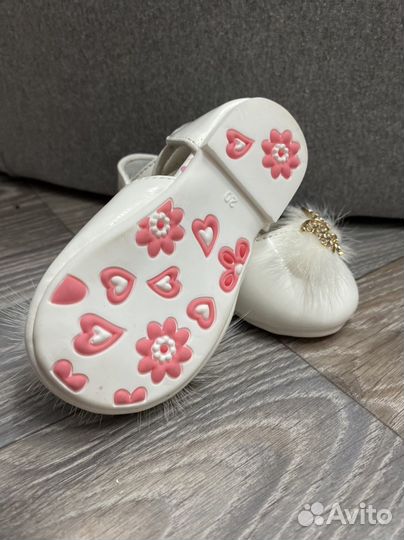 Туфельки для девочки 20 размер