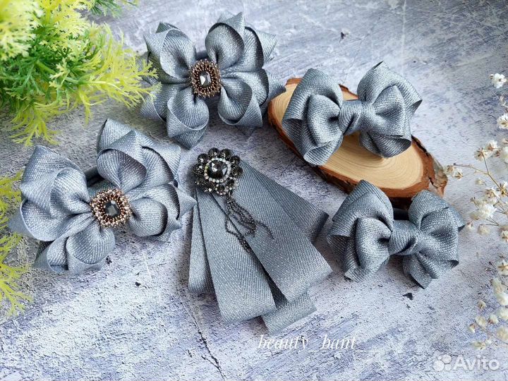 Школьные банты для волос