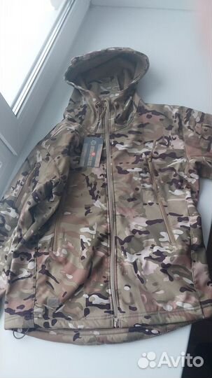 Костюм softshell 44р мультикам новый