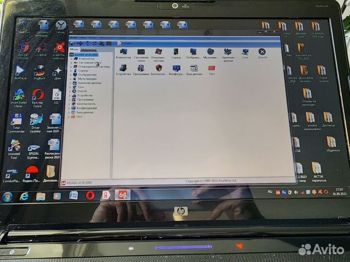 Ноутбук HP pavilion dv6 1216er Intel + Amd