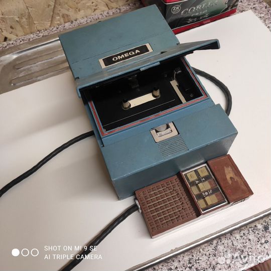 Кассетный диктофон Омега