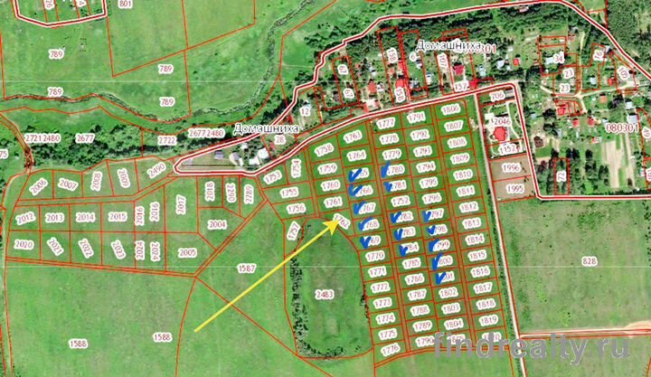 Участок 2388,3 га (ИЖС)