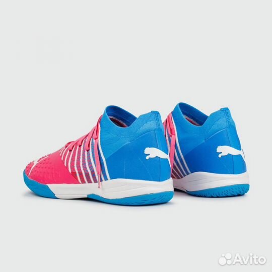 Футзалки Puma Future Z 1.3 Teazer IC Blue Pink