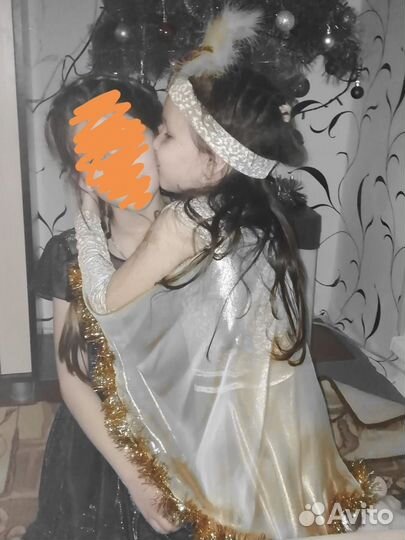 Костюм Жар-Птицы на рост 128-134 см