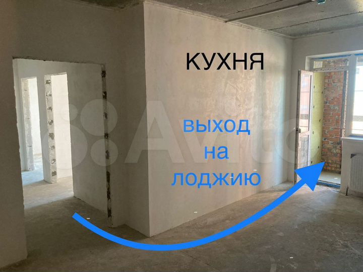 2-к. квартира, 62 м², 14/15 эт.