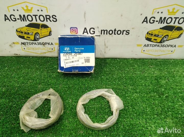 Кольцо поршневое Hyundai Accent