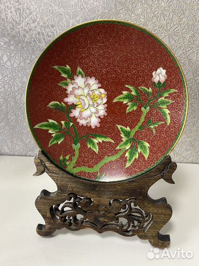 Тарелки клуазоне Китай