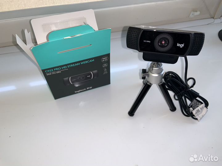 Веб камера Logitech c922 pro hd stream webcam