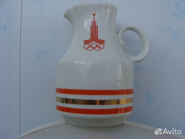 Молочник.Соусник с олимпийской символикой
