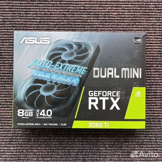 Видеокарта RTX 3060ti 8GB Asus