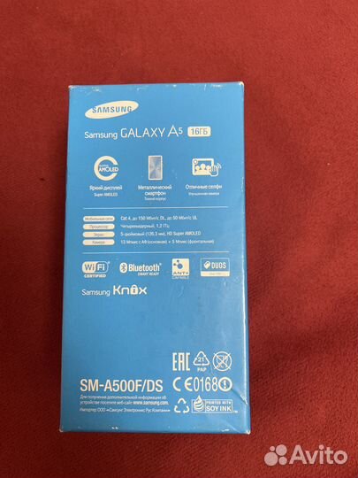 Смартфон samsung galaxy a500f
