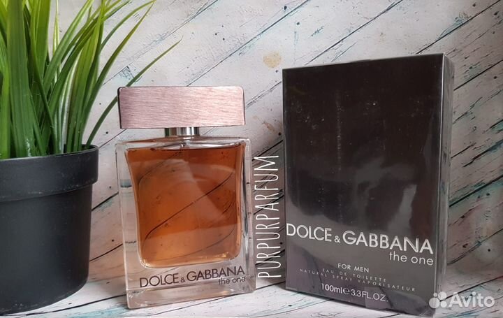 Dolce gabbana The One мужской парфюм 100 мл духи