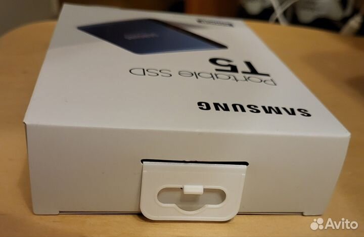 Внешний жёсткий SSD диск Samsung T5 500Gb Blue