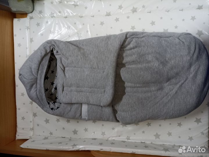 Тёплый конверт кокон для малыша