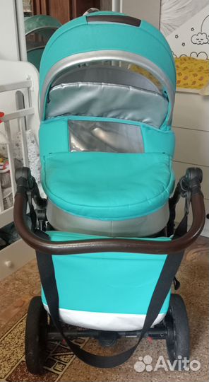 Коляска Tutis nanni 2 в 1 эко кожа