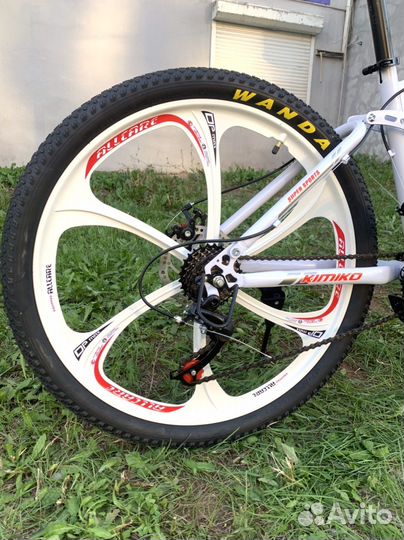 Велосипед складной на литых дисках