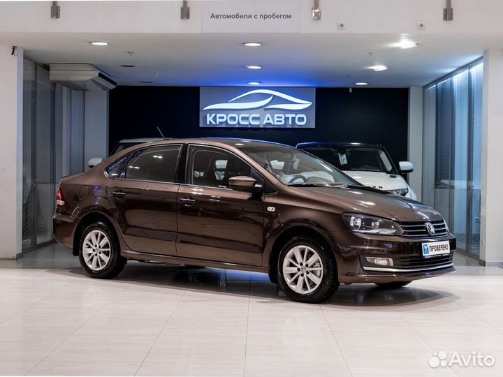 Volkswagen Polo 1.6 AT, 2017, 132 477 км