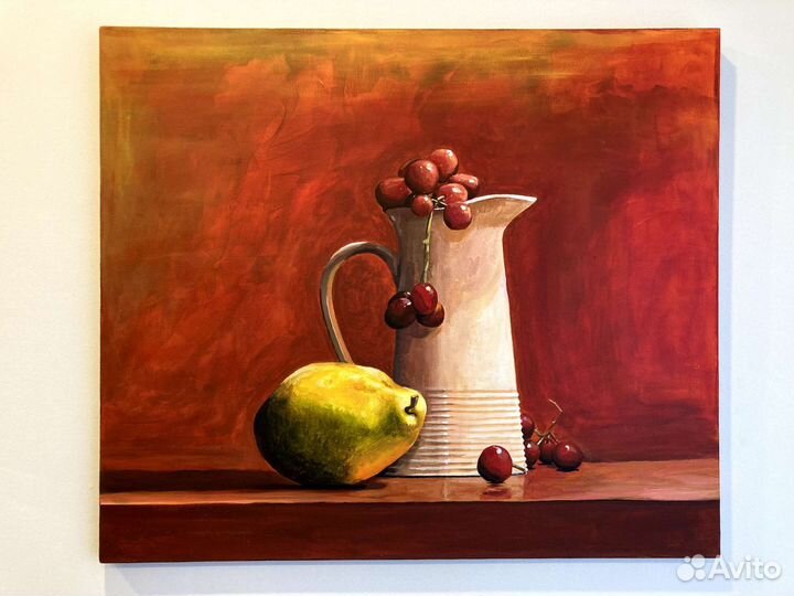 Картина акрилом на холсте